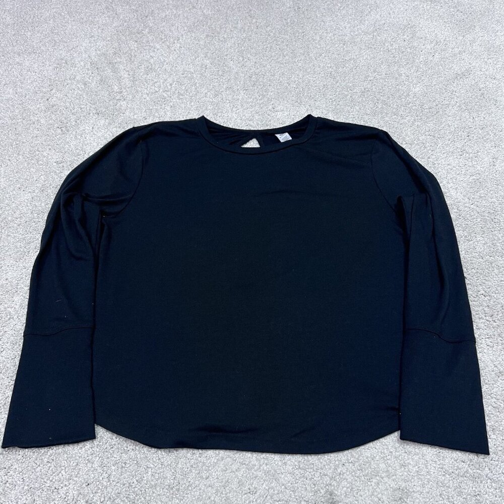 Glyder T-Shirt Women’s Black Long Sleeve Size Small